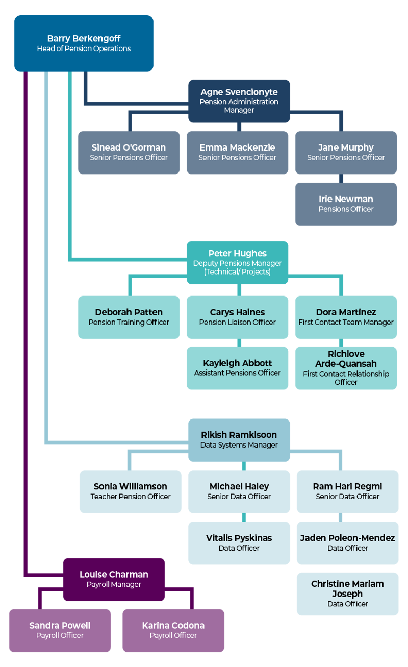 Southwark Org Structure Portrait