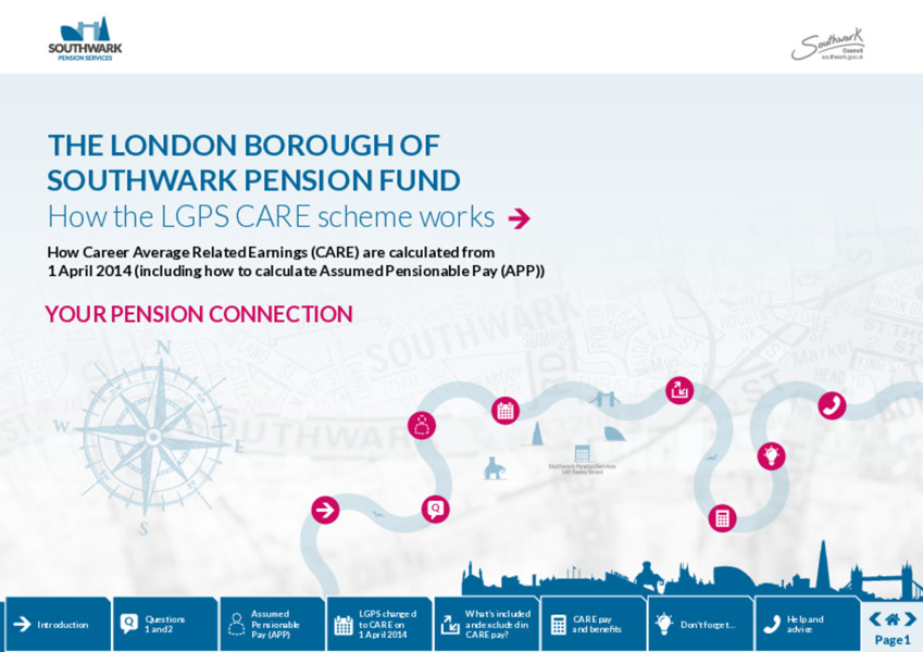 How the LGPS CARE scheme works factsheet